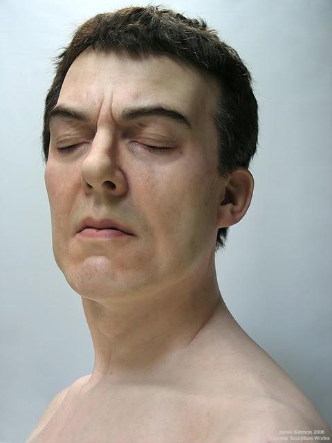Hyper Realistic Sculptures by Jamie Salmon