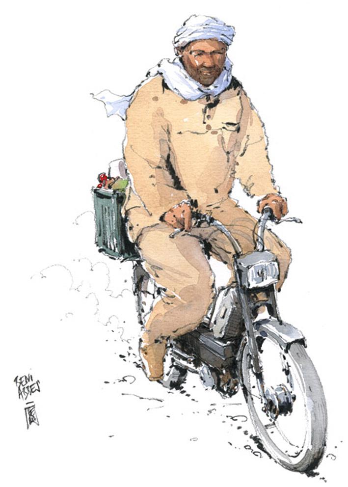 Renaud Marca illustrateur et Claire Marca racontent leurs voyages à travers le monde, en mots et à l’aquarelle