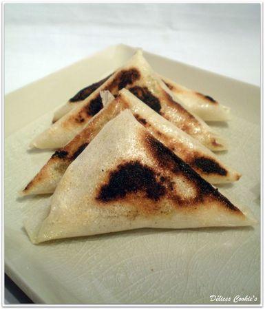 Croustillants de carottes & chèvre à l'indienne croustillants carotte chèvre 2