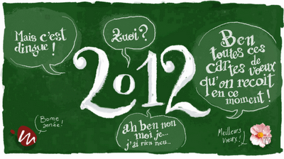 Les auteurs de BD présentent les voeux 2012 ! (suite) Les auteurs de BD présentent les voeux 2012 ! (suite)
