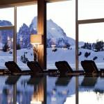 Un hôtel et un spa au coeur des Dolomites…