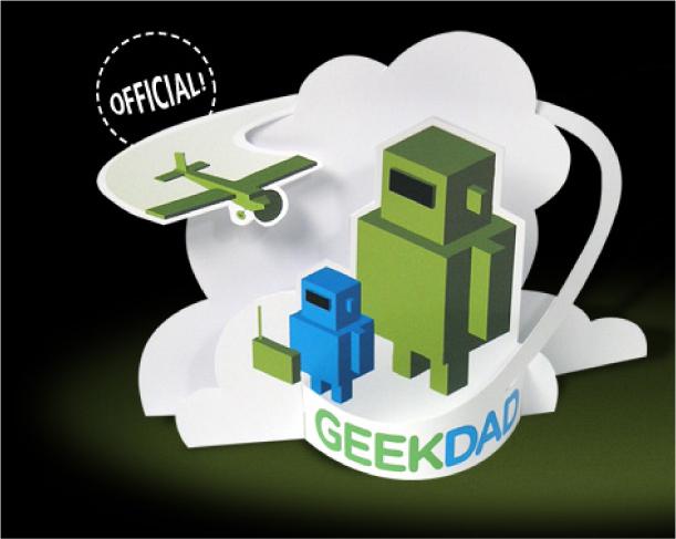 Papertoy ‘GeekDad’ by Desktop Gremlins