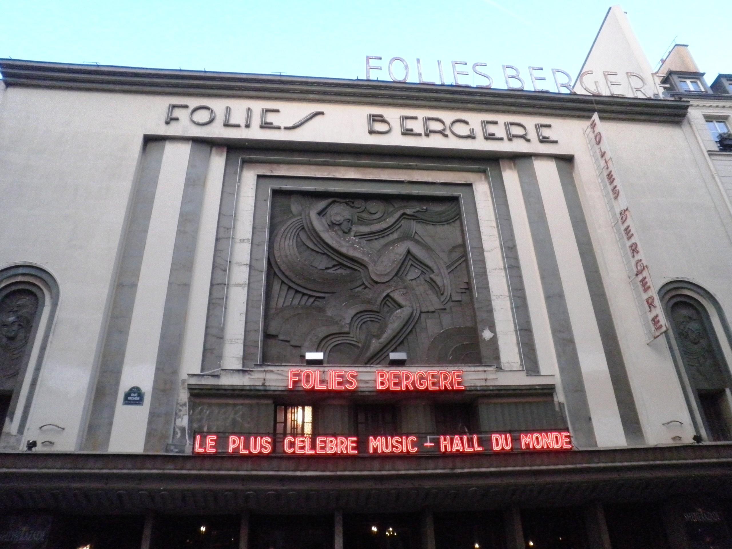 Art Déco à Paris : Le théâtre des Folies Bergère