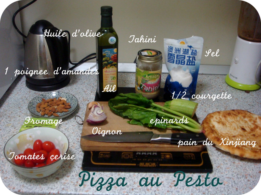 Healhty Post: pizza Pesto