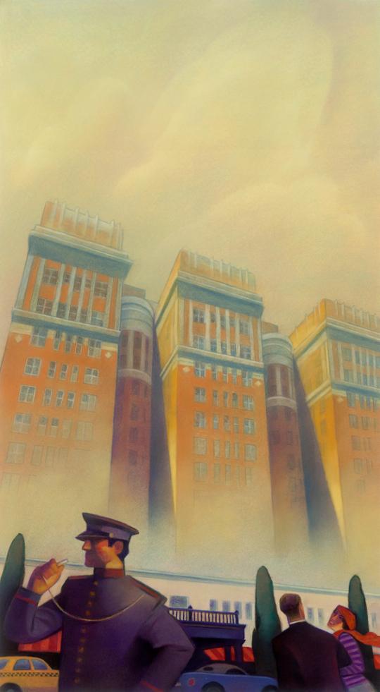 Online Illustration Magazine - Wizzzz™ - Gary Kelley Illustration by Gary Kelley