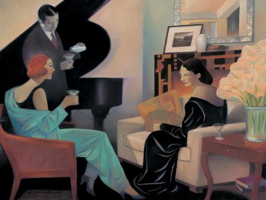 Online Illustration Magazine - Wizzzz™ - Gary Kelley Illustration by Gary Kelley