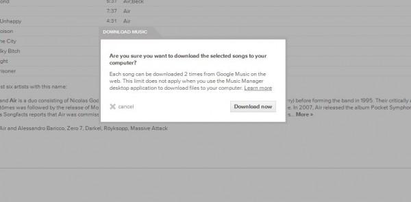 capture-gm capture gm 600x295 Google Music permet maintenant le téléchargement