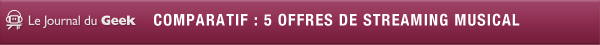 header header Comparatif : 5 offres de streaming musical