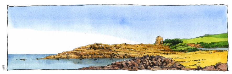 Renaud Marca illustrateur et Claire Marca racontent leurs voyages à travers le monde, en mots et à l’aquarelle