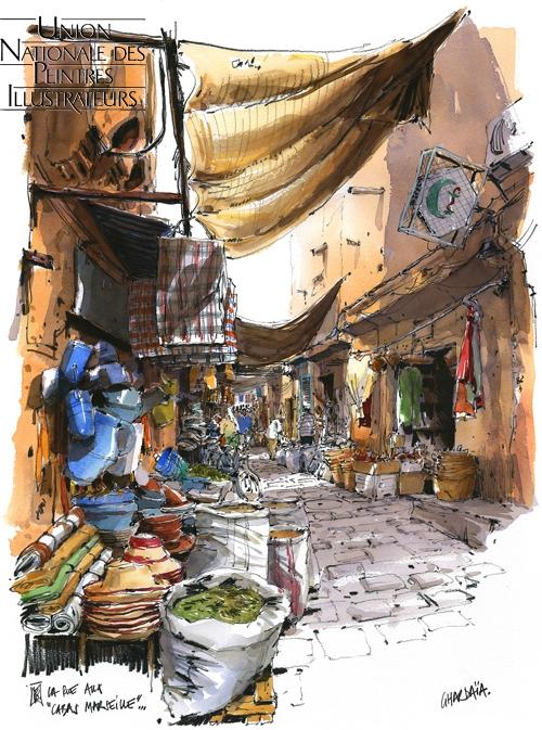 Renaud Marca illustrateur et Claire Marca racontent leurs voyages à travers le monde, en mots et à l’aquarelle