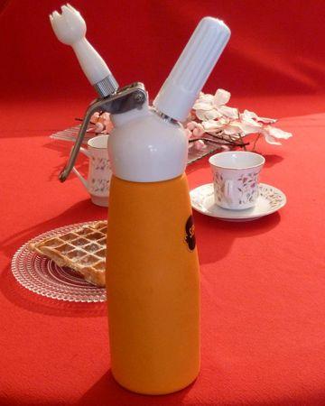 Gaufres de C. Felder à la chantilly et concours pour remporter l'article de votre choix chez ATTITUDES NEWS P1110137