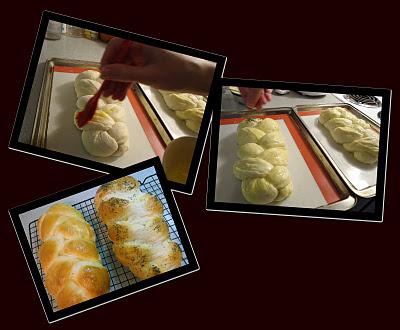 Pain tressé genre challah Pain tressé genre challah