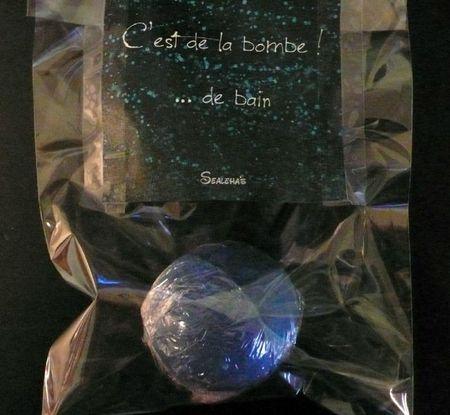 C'est de la bombe ... de bain ! C'est de la bombe de bain emballée