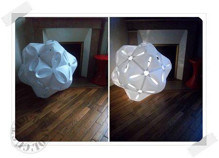 The power of light! atom alumé-éteint