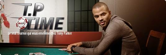 Envie de jouer au poker contre Tony Parker ?