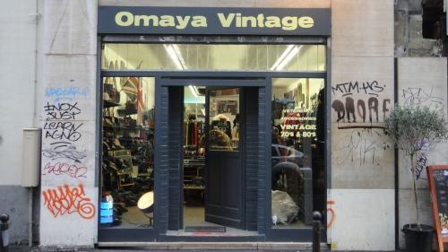 Bonnes adresses shopping a Paris : Omaya Vintage