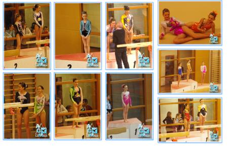 7 titres de champion départemental pour l'avant garde du mans gymnastique 7 titres et 12 podiums aux Finales Départementales Individuelles 2012 pour l’AGM !