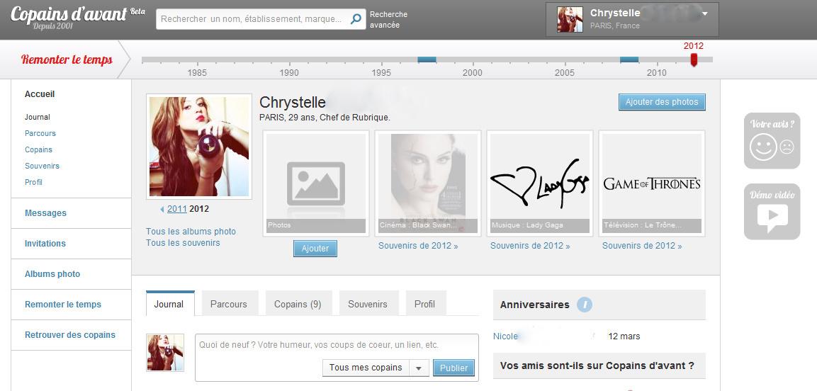 Copains d'avant Copains davant Du nouveau sur Copains davant