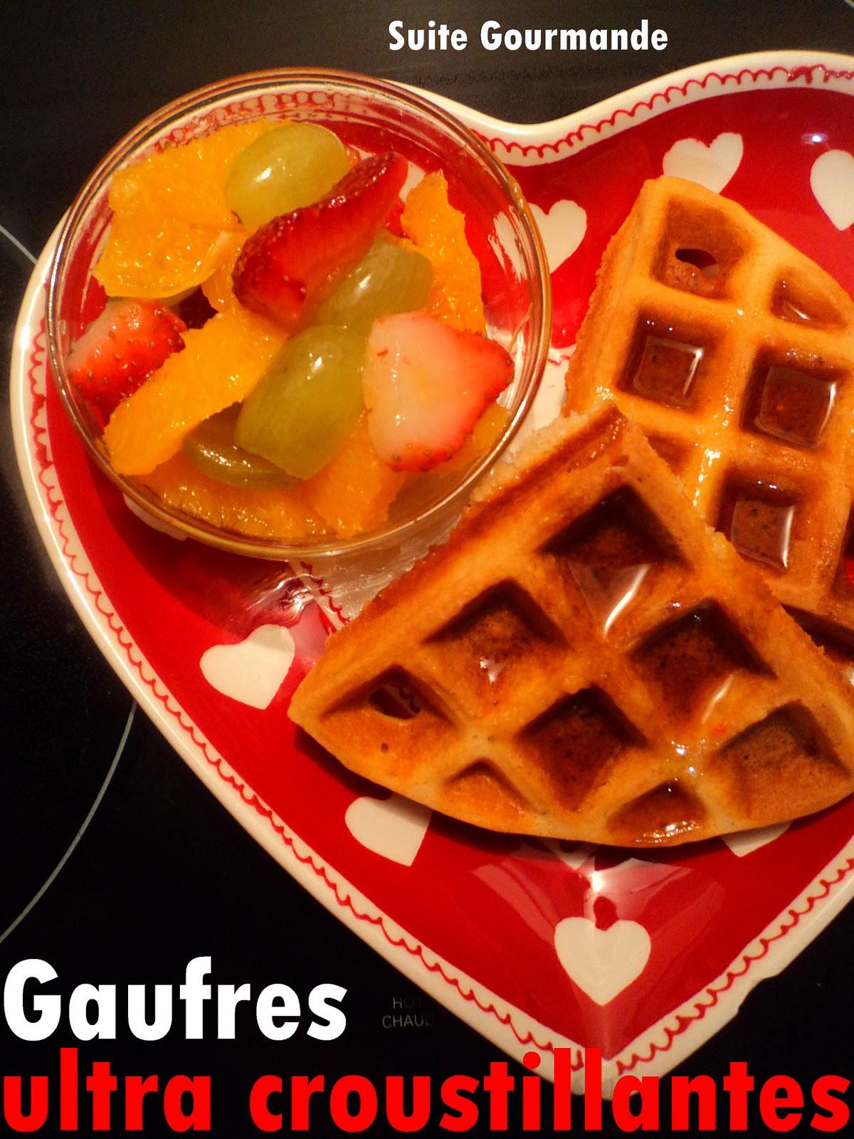 Gaufres ultra croustillantes Gaufres ultra croustillantes