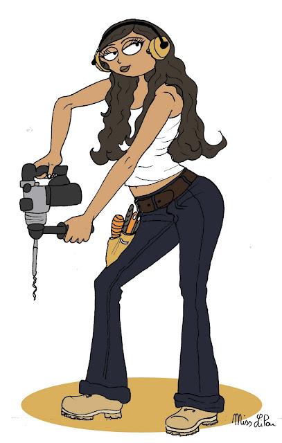 Miss Jamila, chef de chantiers...