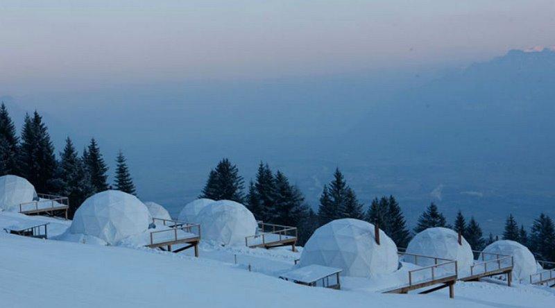 Whitepod 02 Whitepod Glamping