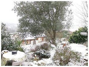 LA chandeleur, les crêpes et la neige neige 2012 2