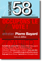 Vacarme / occupons le vote
