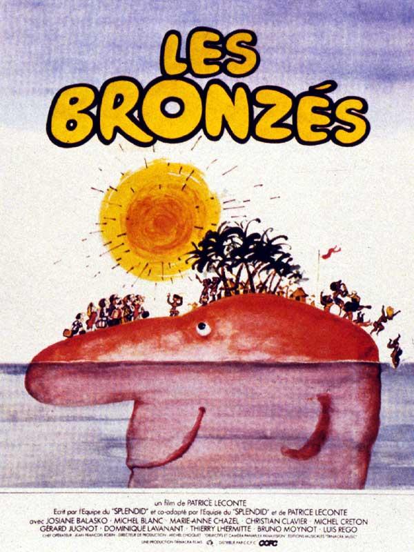 Affiche de 'Les Bronzés'