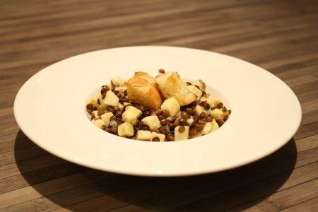 Salade de lentilles comté & pomme IMG_2858