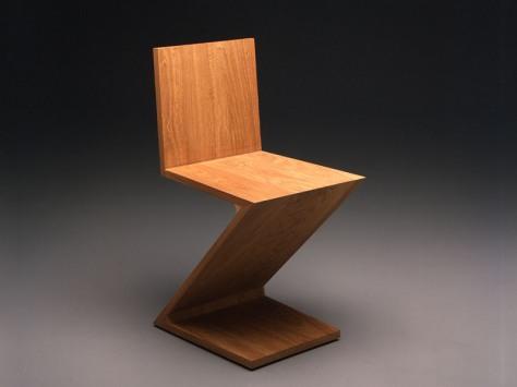 Zig-Zag Chair by Gerrit Thomas Rietveld