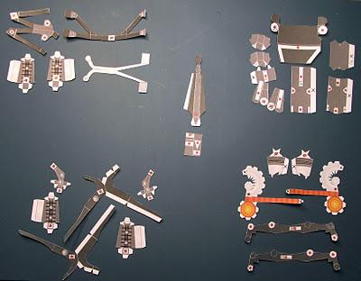 Yamaha SR 400 en papier, le cadre (première partie) Yamaha SR 400 en papier, le cadre (première partie)