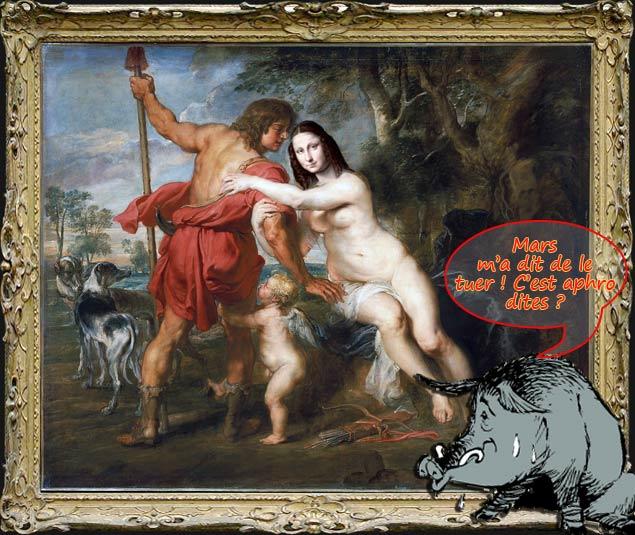 VENUS-ADONIS Adonis est-ailleurs ?