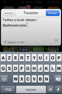 QuickTweet, twittez plus vite que votre ombre