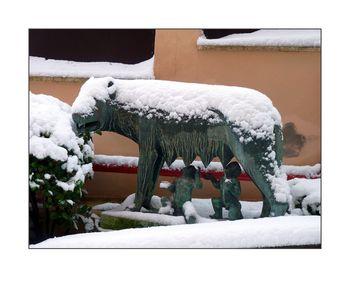 Ce ne sont pas les jours les plus beaux | Ceux-ci de début février (Rome sous la neige en février 2012) Roma neve