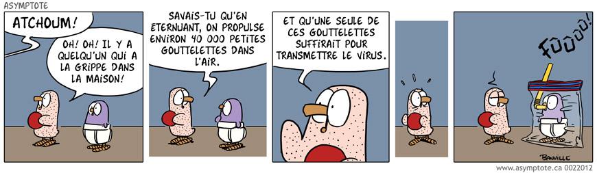 Quelqu’un qui a la grippe – Asymptote