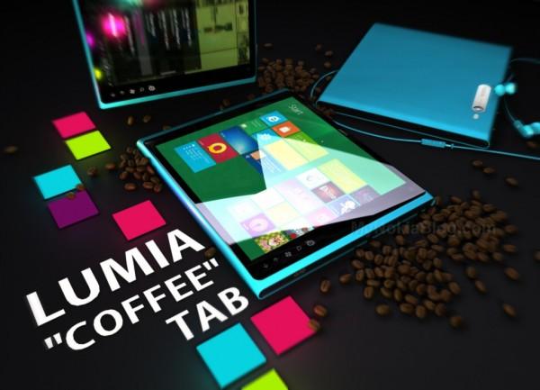 Lumia Coffee Tab Une tablette inspirée par la marque Lumia