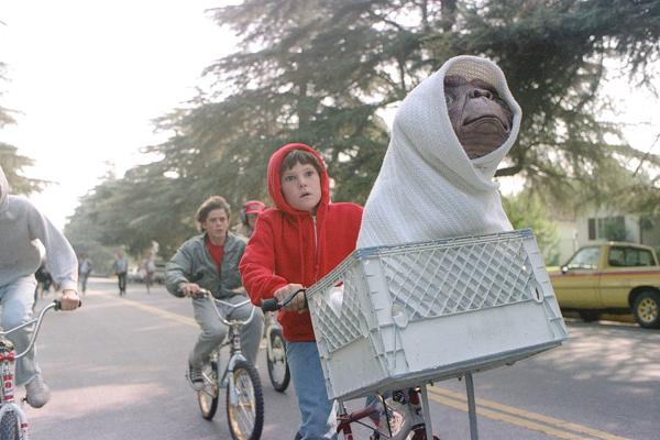 Henry Thomas dans E.T. l'Extra-terrestre