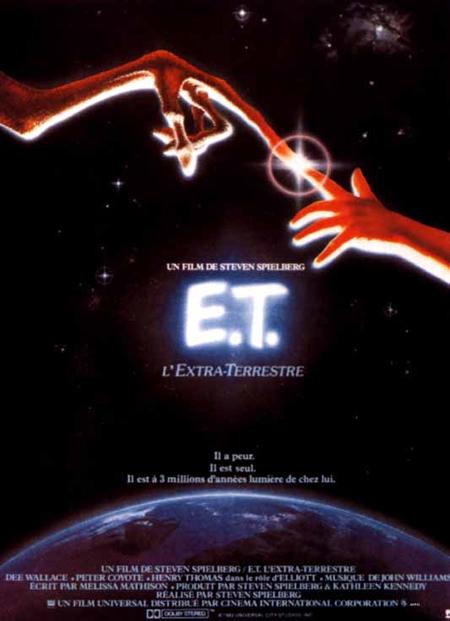 Affiche de 'E.T. l'Extra-terrestre'