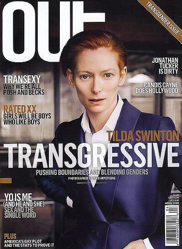 Daniel Craig en couverture du magazine ARENA / Tilda Swinton en couverture du magazine Out