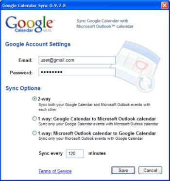 Synchronisation Google Calendar et Outlook