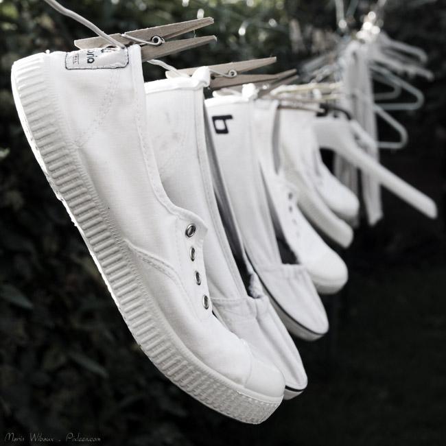 chaussure sechage tennis photo