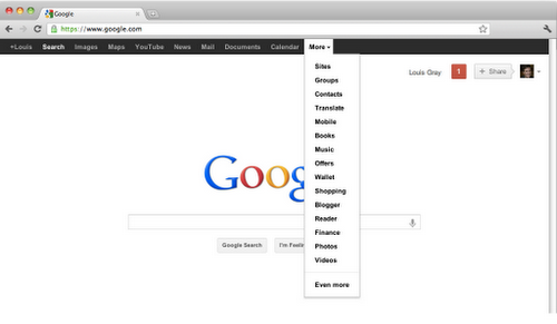 google-bar google bar La barre Google soffre quelques évolutions