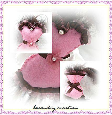 de plumes et de dentelles, mes nouveaux corsets corsets rose montage 1