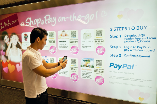 PayPal SMRT 600x400 Singapour : Ville test pour le nouveau système de paiement de PayPal