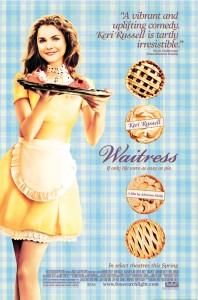 Waitress movie poster Mon top 3 des films pâtissiers
