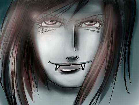 Quand on s'emmerde.. brouillon_couleur_illustration_vampire