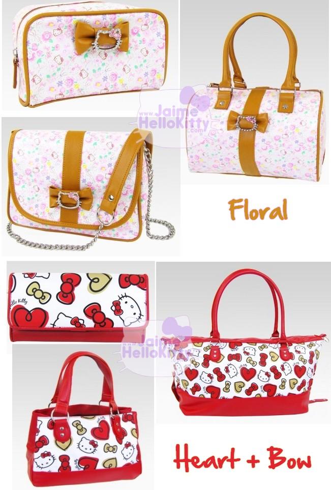 Collections Hello Kitty : Floral et Heart + Bow http://www.jaimehellokitty.com/images/ARTICLES13/collectionx2-copie-1.jpg