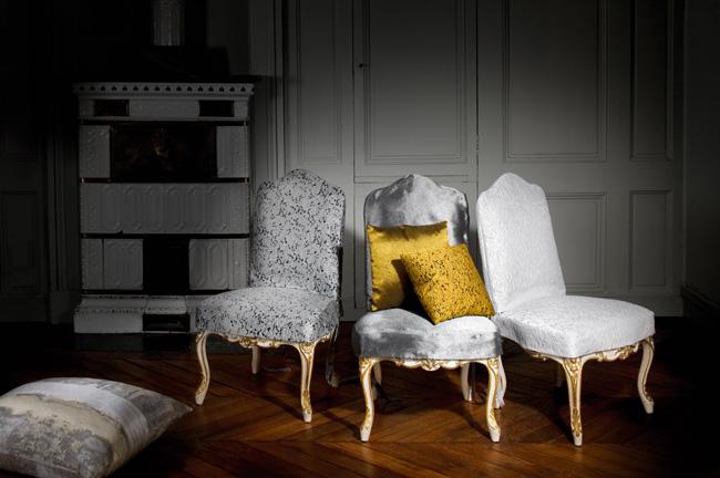 White , silver , grey , cold colors in home decor inspiration board
