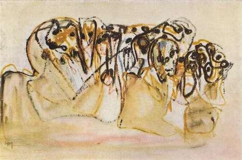 Henri Michaux, dessinateur,  aquarelliste . . .  et aussi,  bien sur,  écrivain