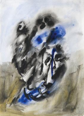 Henri Michaux, dessinateur,  aquarelliste . . .  et aussi,  bien sur,  écrivain